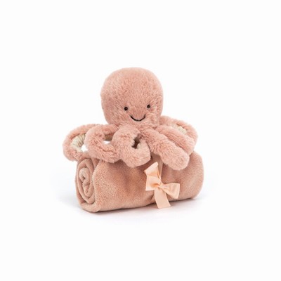 Jellycat Odell Octopus Soothers New Zealand | VJNOY1427